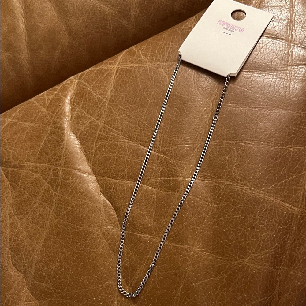 14”-16” Surgical Steel Silver Chain Necklace 3mm width